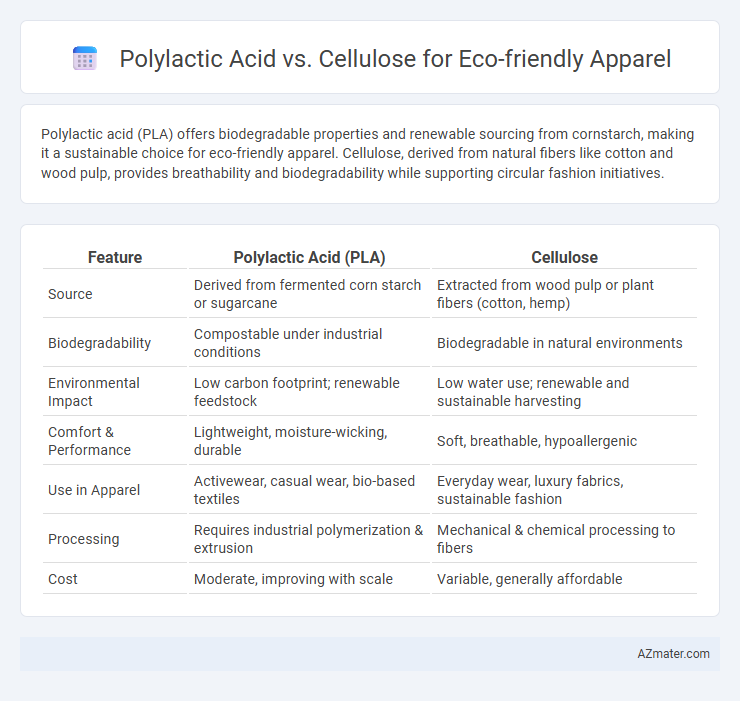 Polylactic Acid vs. Cellulose for Eco-friendly Apparel - What is The Difference?
