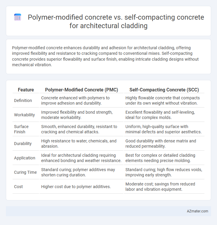 Polymer-modified concrete vs. self-compacting concrete for architectural cladding - What is The Difference?