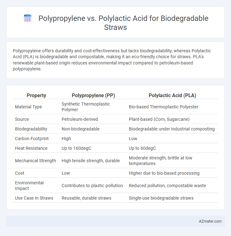 Polypropylene vs. Polylactic Acid for Biodegradable Straws - What is The Difference?
