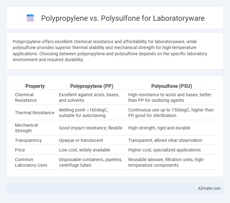 Polypropylene vs. Polysulfone for Laboratoryware - What is The Difference?