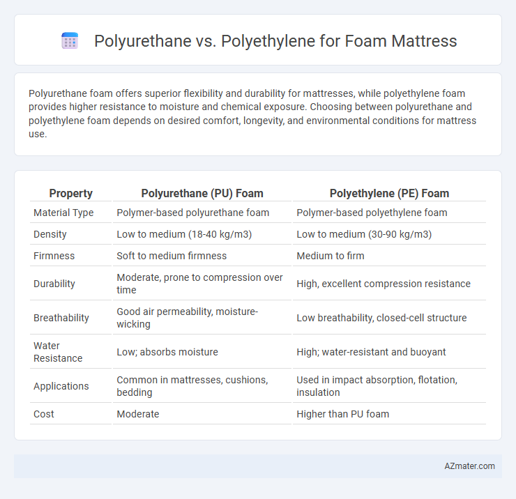 Polyurethane vs. Polyethylene for Foam Mattress - What is The Difference?