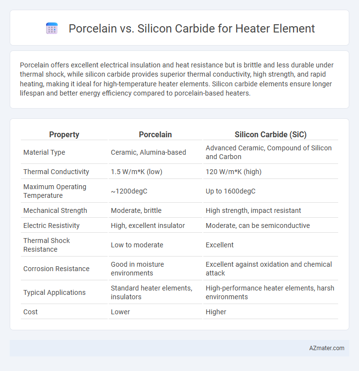 Porcelain vs. Silicon Carbide for Heater Element - What is The Difference?