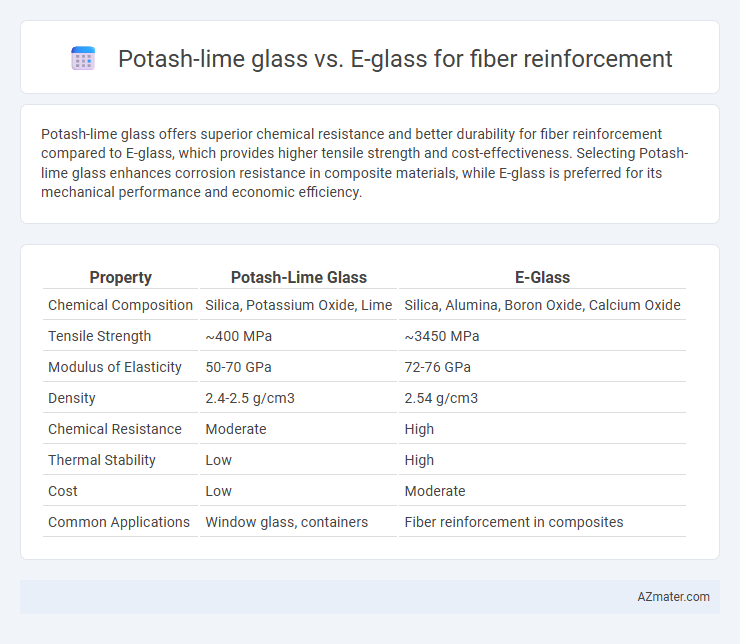 Potash-lime glass vs. E-glass for fiber reinforcement - What is The Difference?