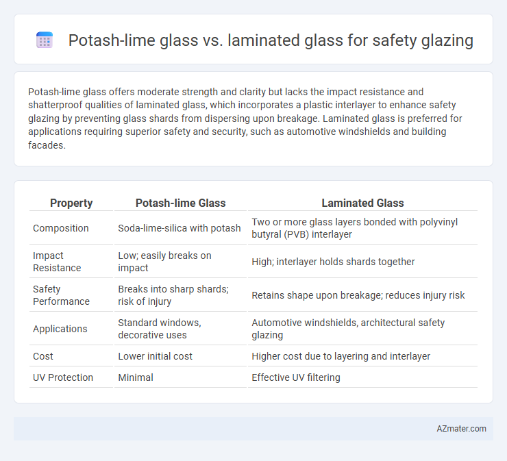 Potash-lime glass vs. laminated glass for safety glazing - What is The Difference?