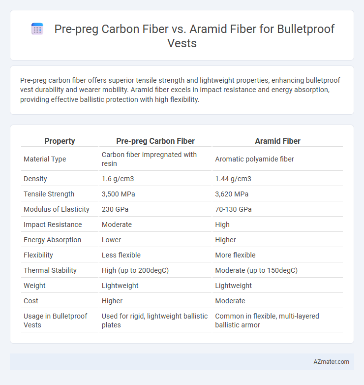 Pre-preg Carbon Fiber vs. Aramid Fiber for Bulletproof Vests - What is The Difference?