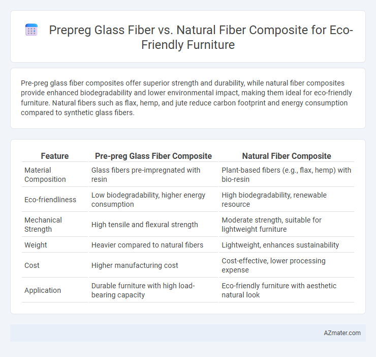 Prepreg Glass Fiber vs. Natural Fiber Composite for Eco-Friendly Furniture - What is The Difference?