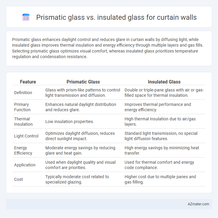 Prismatic glass vs. insulated glass for curtain walls - What is The Difference?