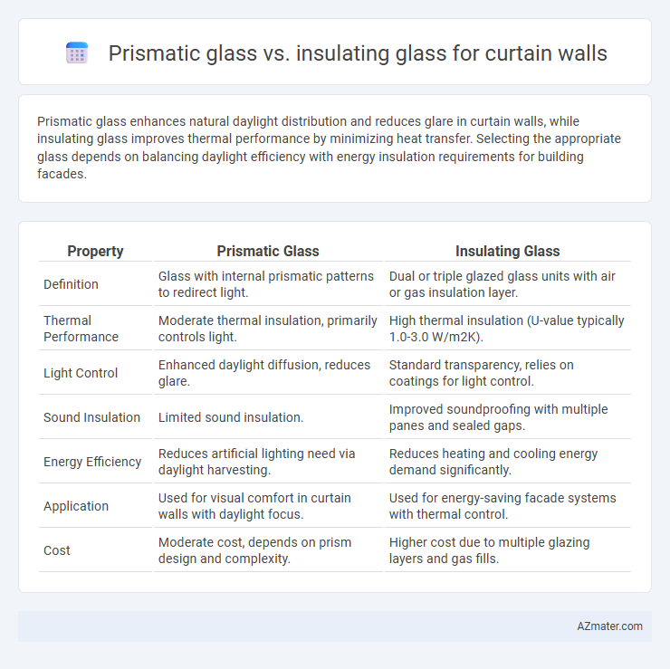 Prismatic glass vs. insulating glass for curtain walls - What is The Difference?