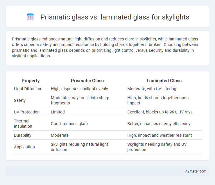 Prismatic glass vs. laminated glass for skylights - What is The Difference?