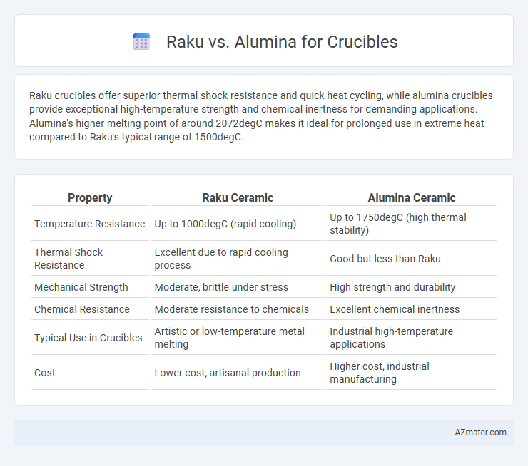Raku vs. Alumina for Crucibles - What is The Difference?