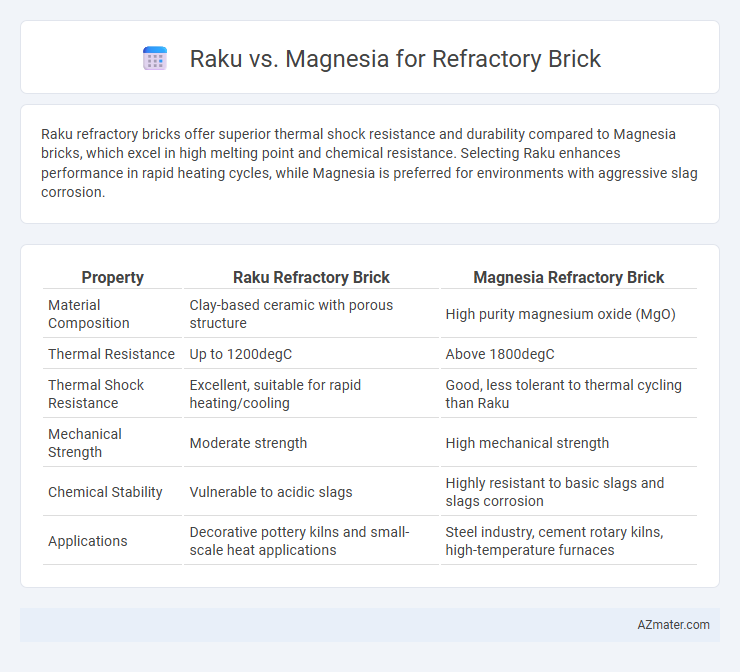 Raku vs. Magnesia for Refractory Brick - What is The Difference?
