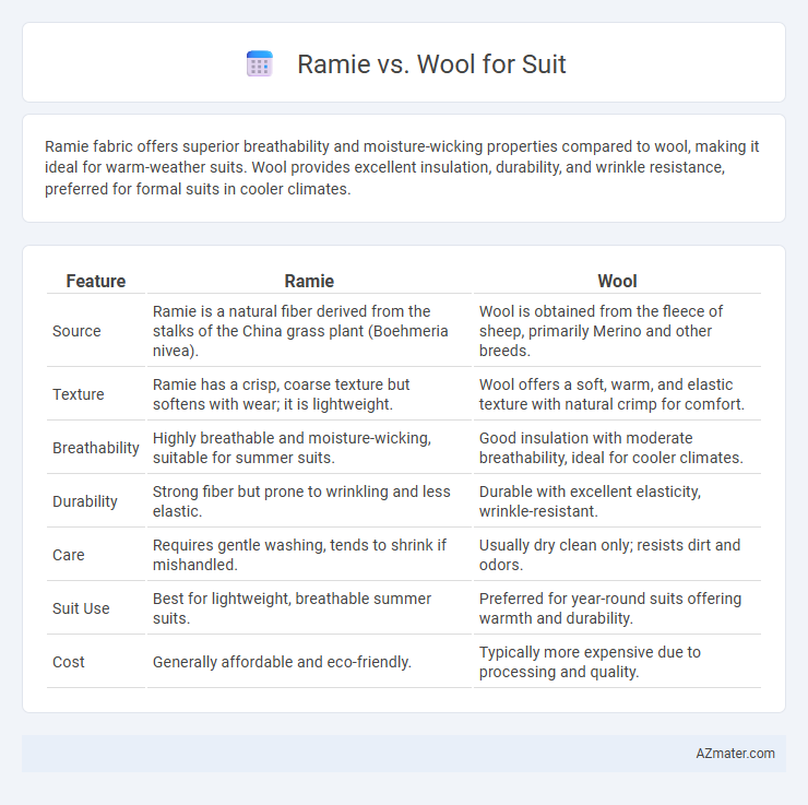 Ramie vs. Wool for Suit - What is The Difference?