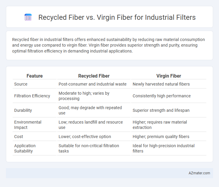 Recycled Fiber vs. Virgin Fiber for Industrial Filters - What is The Difference?