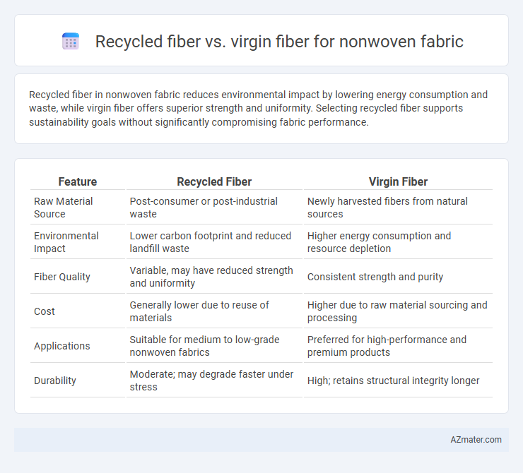 Recycled fiber vs. virgin fiber for nonwoven fabric - What is The Difference?