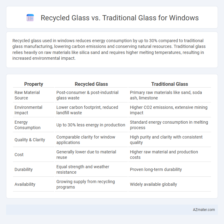 Recycled Glass vs. Traditional Glass for Windows - What is The Difference?