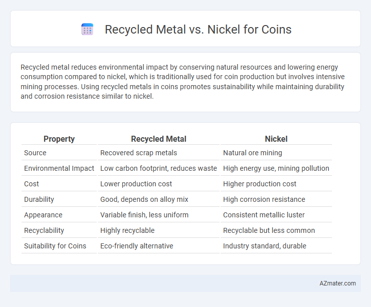 Recycled Metal vs. Nickel for Coins - What is The Difference?
