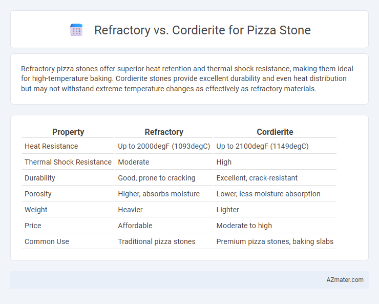 Refractory vs. Cordierite for Pizza Stone - What is The Difference?
