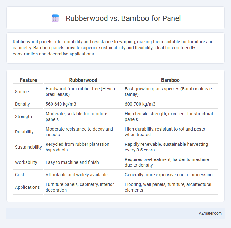 Rubberwood vs. Bamboo for Panel - What is The Difference?