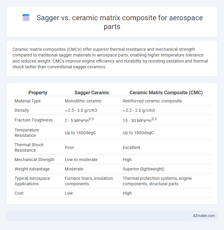 Sagger vs. ceramic matrix composite for aerospace parts - What is The Difference?