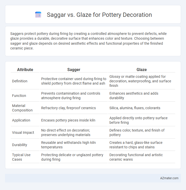 Saggar vs. Glaze for Pottery Decoration - What is The Difference?