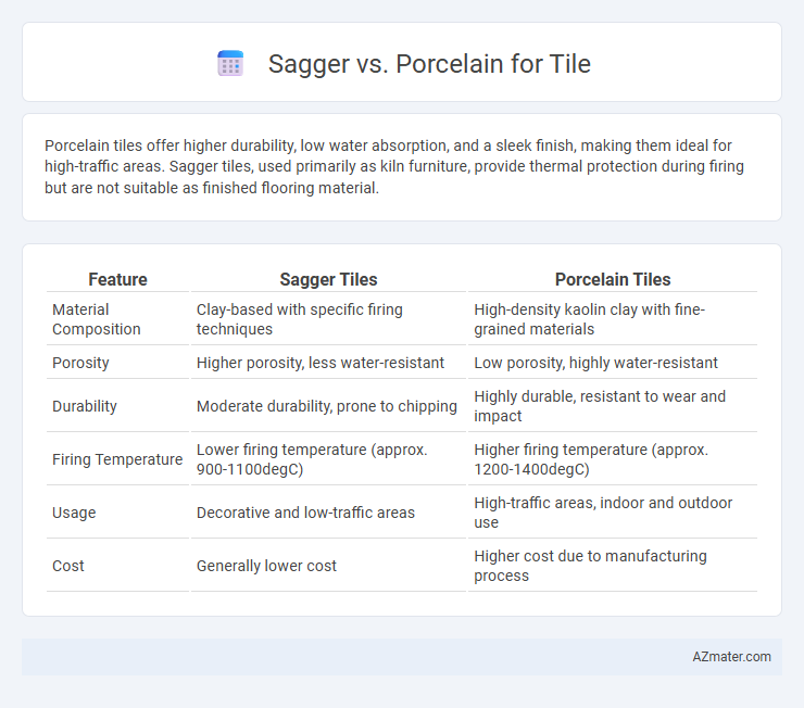Sagger vs. Porcelain for Tile - What is The Difference?