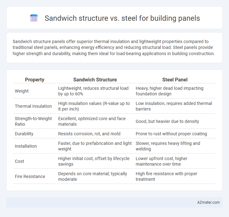 Sandwich structure vs. steel for building panels - What is The Difference?