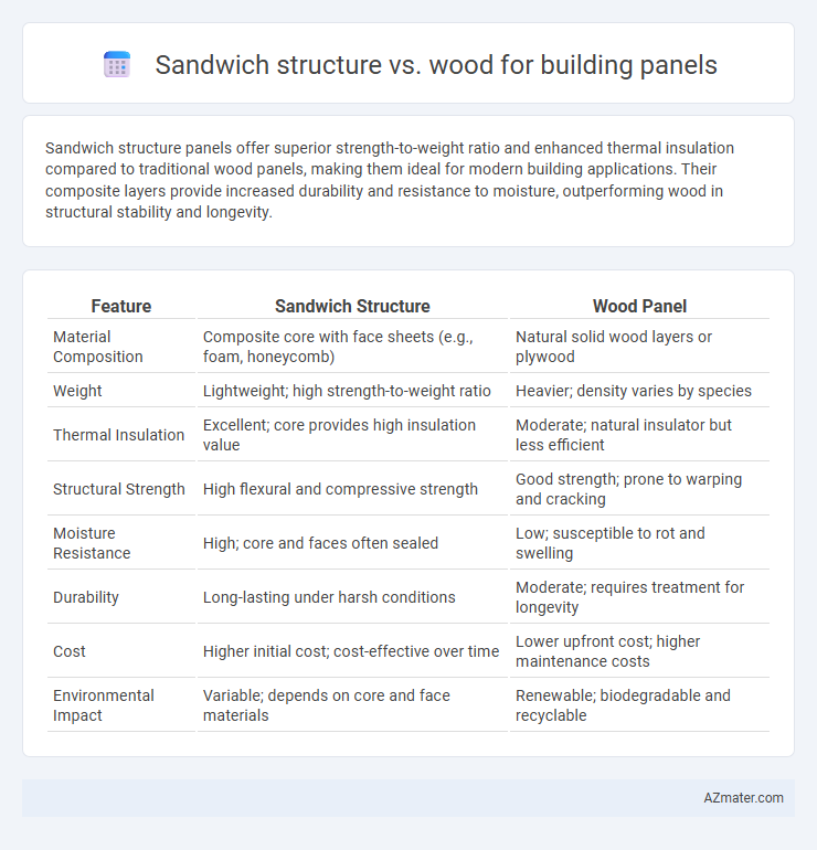 Sandwich structure vs. wood for building panels - What is The Difference?
