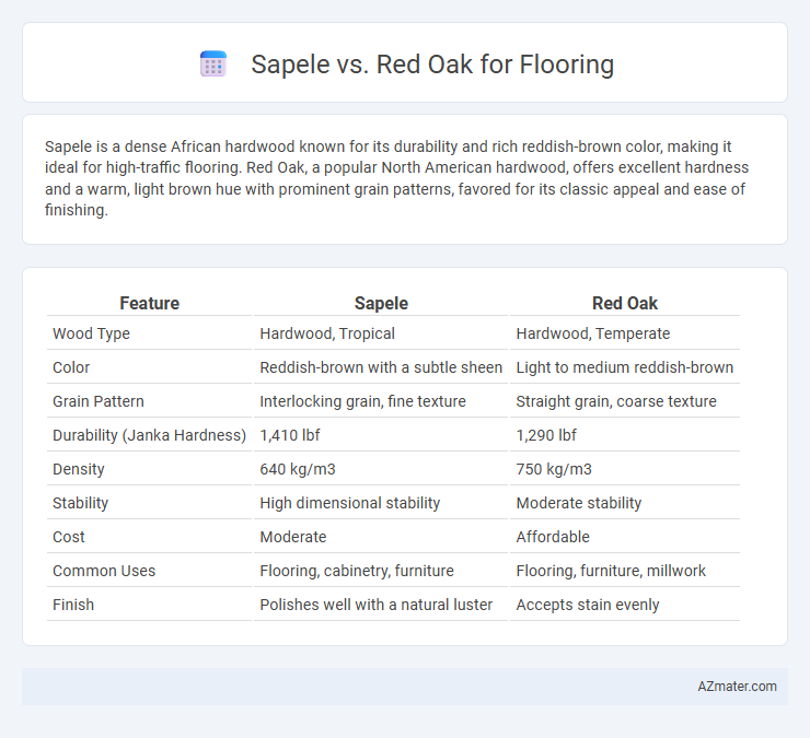 Sapele vs. Red Oak for Flooring - What is The Difference?