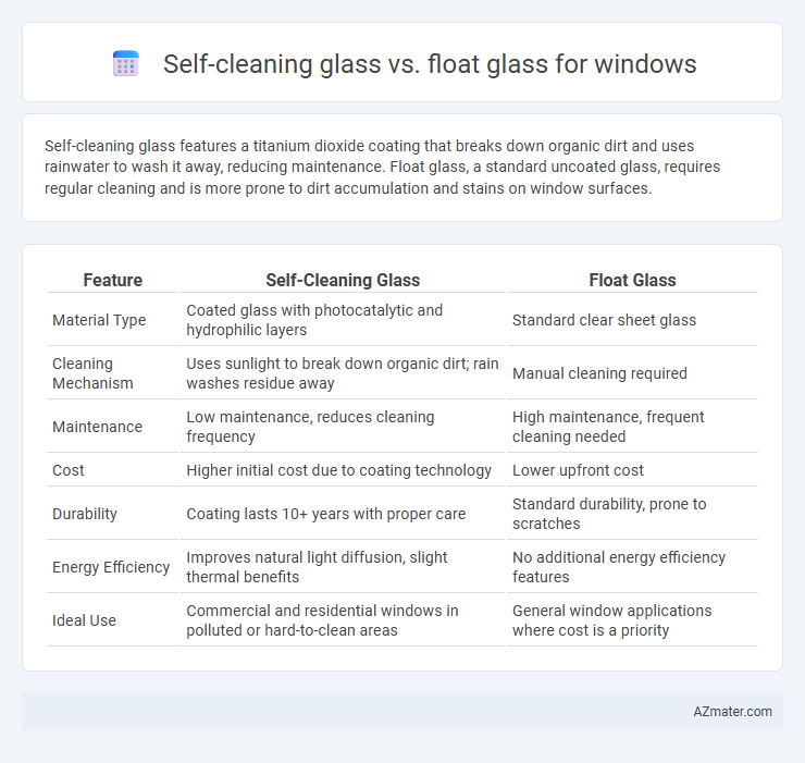 Self-cleaning glass vs. float glass for windows - What is The Difference?