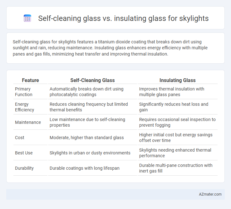 Self-cleaning glass vs. insulating glass for skylights - What is The Difference?