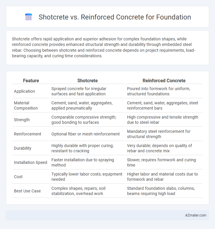 Shotcrete vs. Reinforced Concrete for Foundation - What is The Difference?