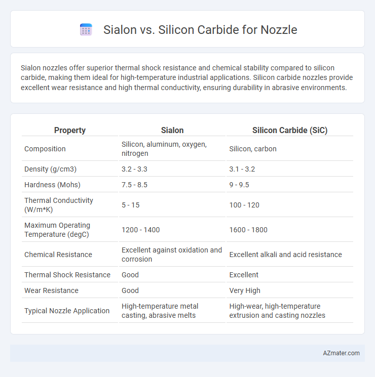 Sialon vs. Silicon Carbide for Nozzle - What is The Difference?