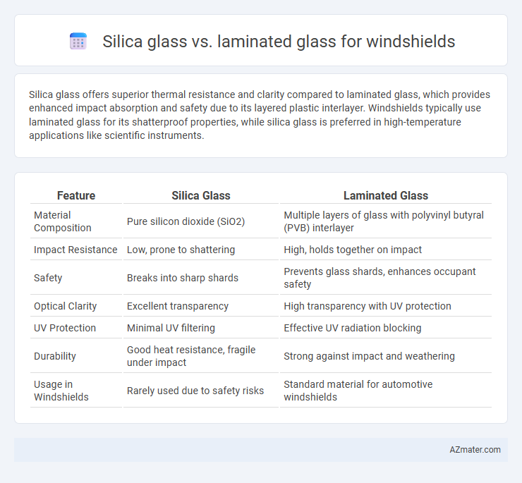 Silica glass vs. laminated glass for windshields - What is The Difference?