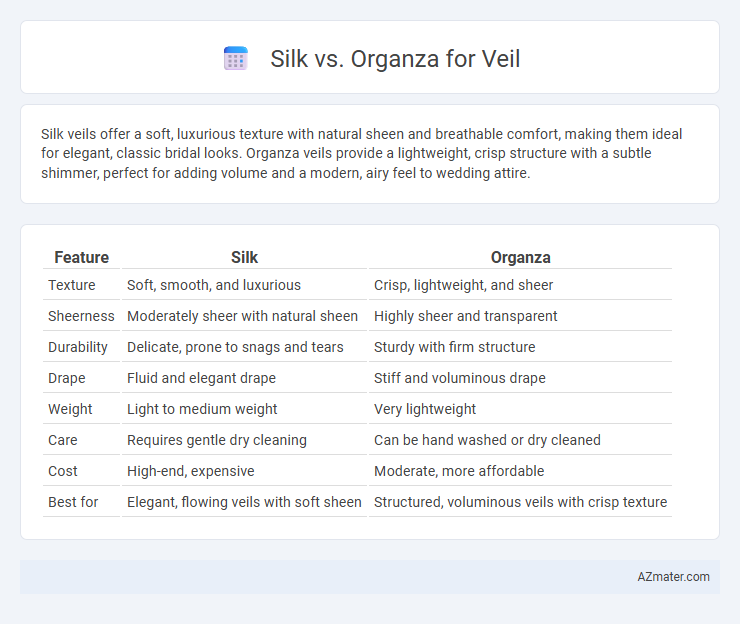 Silk vs. Organza for Veil - What is The Difference?