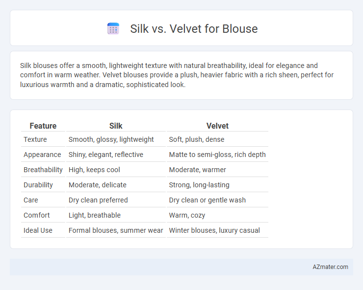 Silk vs. Velvet for Blouse - What is The Difference?