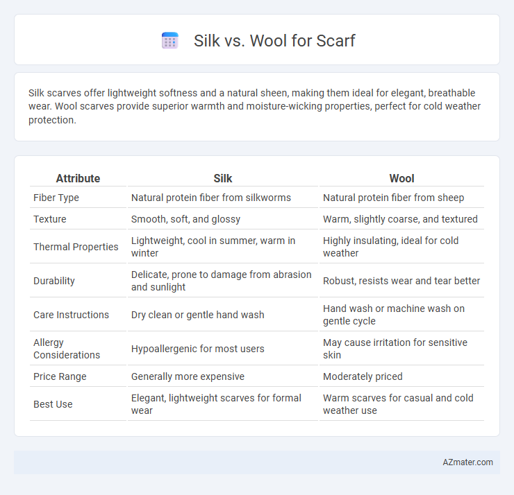 Silk vs. Wool for Scarf - What is The Difference?