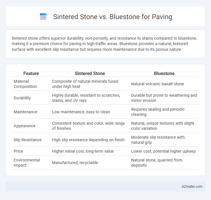 Sintered Stone vs. Bluestone for Paving - What is The Difference?