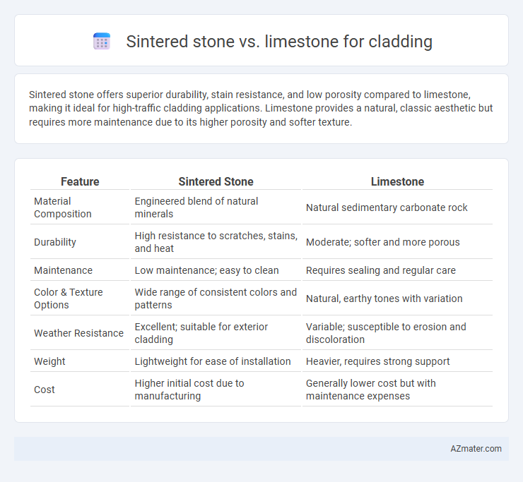 Sintered stone vs. limestone for cladding - What is The Difference?