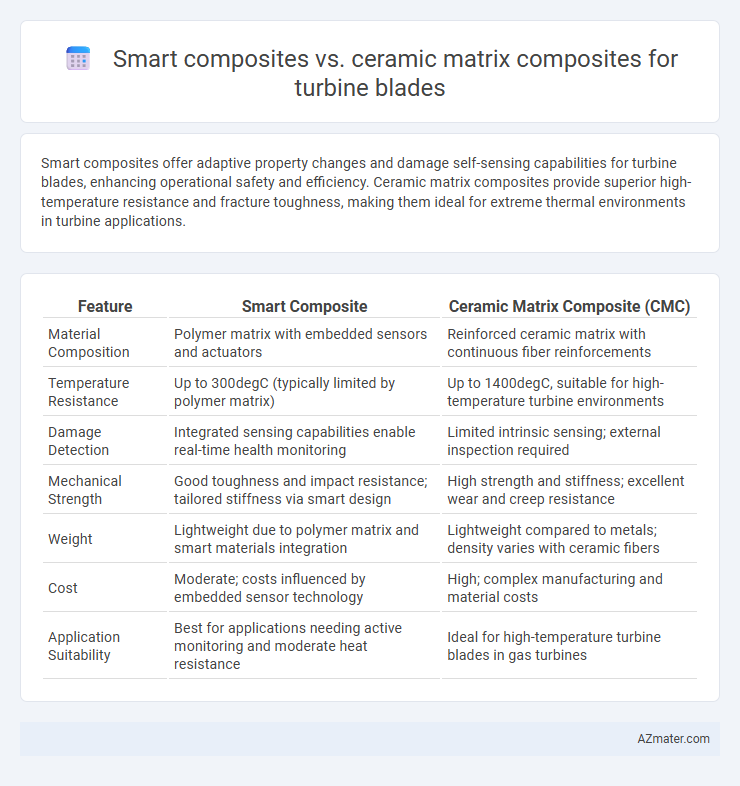 Smart composites vs. ceramic matrix composites for turbine blades - What is The Difference?
