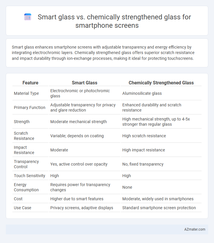 Smart glass vs. chemically strengthened glass for smartphone screens - What is The Difference?
