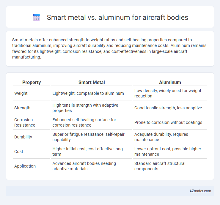 Smart metal vs. aluminum for aircraft bodies - What is The Difference?