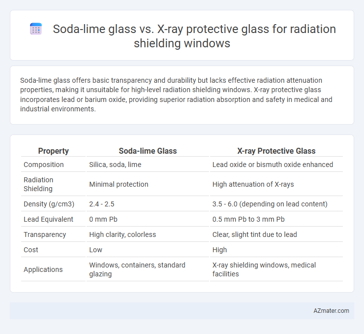 Soda-lime glass vs. X-ray protective glass for radiation shielding windows - What is The Difference?