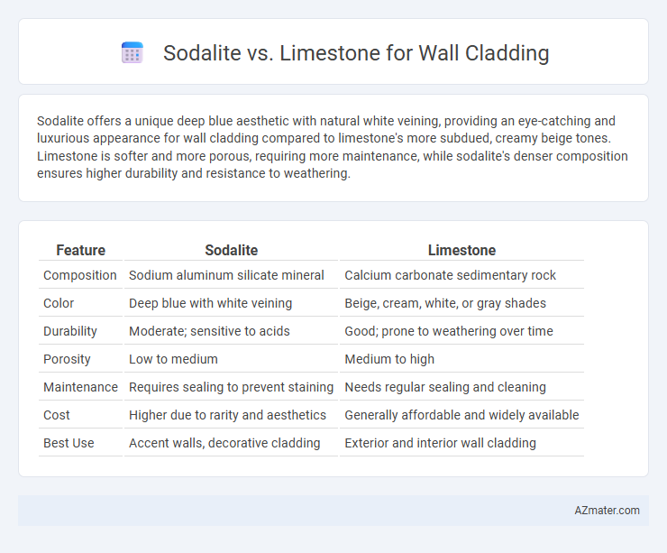 Sodalite vs. Limestone for Wall Cladding - What is The Difference?