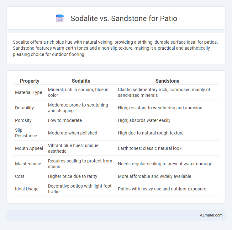 Sodalite vs. Sandstone for Patio - What is The Difference?