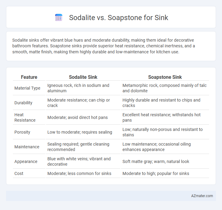 Sodalite vs. Soapstone for Sink - What is The Difference?