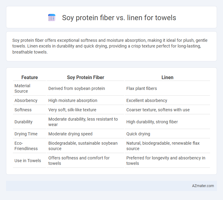 Soy protein fiber vs. linen for towels - What is The Difference?