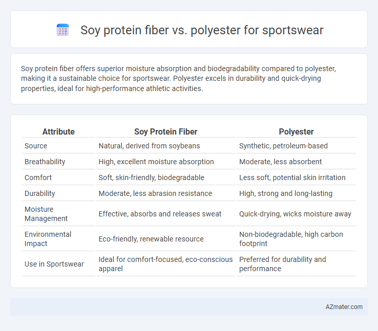 Soy protein fiber vs. polyester for sportswear - What is The Difference?