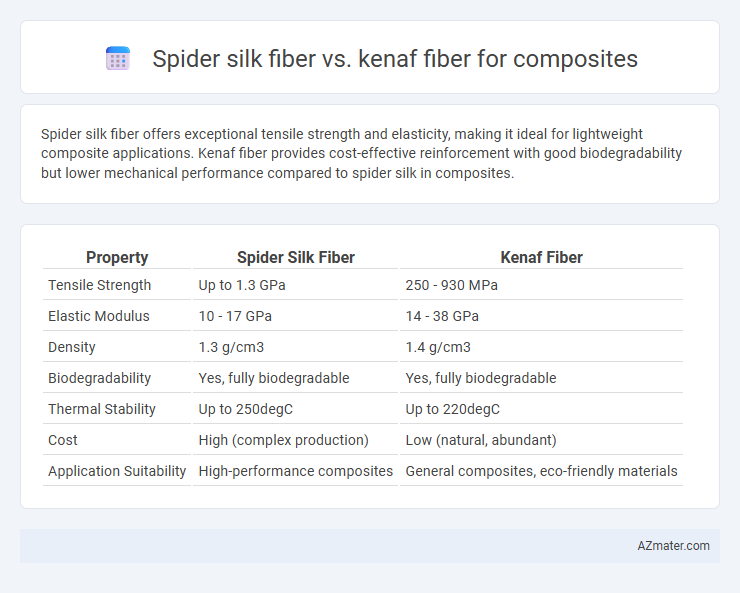 Spider silk fiber vs. kenaf fiber for composites - What is The Difference?