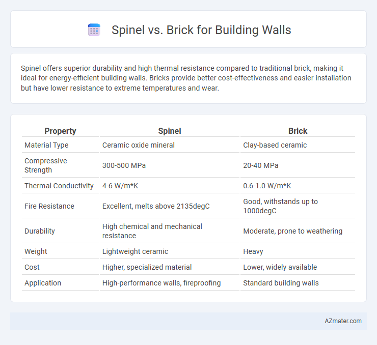Spinel vs. Brick for Building Walls - What is The Difference?