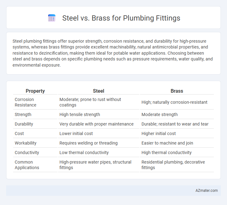 Steel vs. Brass for Plumbing Fittings - What is The Difference?